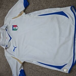 Puma Italy National Team Soccer Jersey - White Away Kit (Size S)